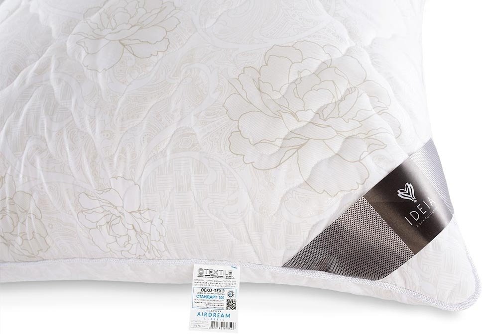Подушка IDEIA AIR DREAM CLASSIC / ЭЙР ДРИМ КЛАССИК два чехла с молнией 0